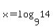 x=log%289%2C14%29