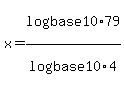 x=log%28base10%2979%2Flog%28base10%294