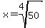 x=root%284%2C50%29