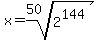x=root%2850%2C2%5E144%29