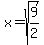 x=sqrt%289%2F2%29