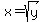 x=sqrt%28y%29