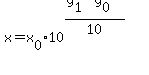 x=x%5B0%5D10%5E%28%28y%5B1%5D-y%5B0%5D%29%2F10%29