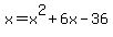 x=x%5E2%2B6x-36