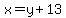 x=y%2B13