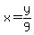 x=y%2F9