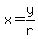 x=y%2Fr