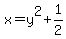 x=y%5E2%2B1%2F2