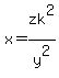 x=zk%5E2%2Fy%5E2
