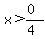 x%3E%280%29%2F%284%29