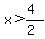 x%3E%284%29%2F%282%29