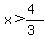 x%3E%284%29%2F%283%29