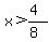 x%3E%284%29%2F%288%29