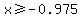 x%3E=-0.975