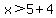 x%3E5%2B4