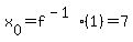 x%5B0%5D+=+f%5E%28-1%29%281%29+=+7
