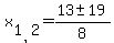 x%5B1%2C2%5D=%2813+%2B-+19%29+%2F+8