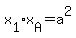 x%5B1%5D%2Ax%5BA%5D=a%5E2