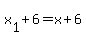 x%5B1%5D%2B6=x%2B6