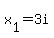 x%5B1%5D=+3i