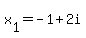 x%5B1%5D=-1%2B2i