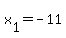 x%5B1%5D=-11