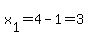 x%5B1%5D=4-1=3