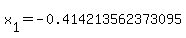 x%5B1%5D+=+-0.414213562373095