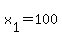 x%5B1%5D+=+100