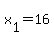 x%5B1%5D+=+16