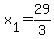 x%5B1%5D+=+29%2F3