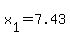 x%5B1%5D+=+7.43