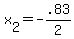 x%5B2%5D=+-.83+%2F+2