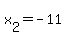 x%5B2%5D=+-11