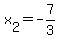 x%5B2%5D=+-7+%2F+3