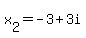 x%5B2%5D=-3%2B3i