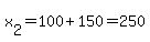 x%5B2%5D=100%2B150=250