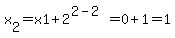 x%5B2%5D=x1%2B2%5E%282-2%29=0%2B1=1
