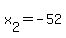 x%5B2%5D+=-52+