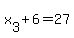 x%5B3%5D%2B6=27