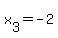 x%5B3%5D=-2