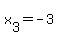 x%5B3%5D=-3