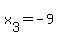 x%5B3%5D=-9