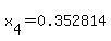 x%5B4%5D+=+0.352814