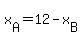 x%5BA%5D=12-x%5BB%5D