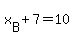 x%5BB%5D%2B7=10