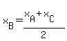 x%5BB%5D=%28x%5BA%5D%2Bx%5BC%5D%29%2F2
