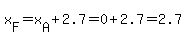 x%5BF%5D=x%5BA%5D%2B2.7=0%2B2.7=2.7