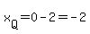 x%5BQ%5D=0-2=-2
