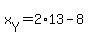 x%5BY%5D=2%2A13-8